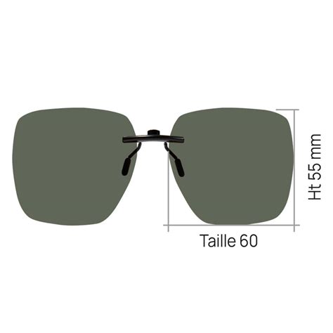 Les plus grand choix de clips solaires pur lunettes .